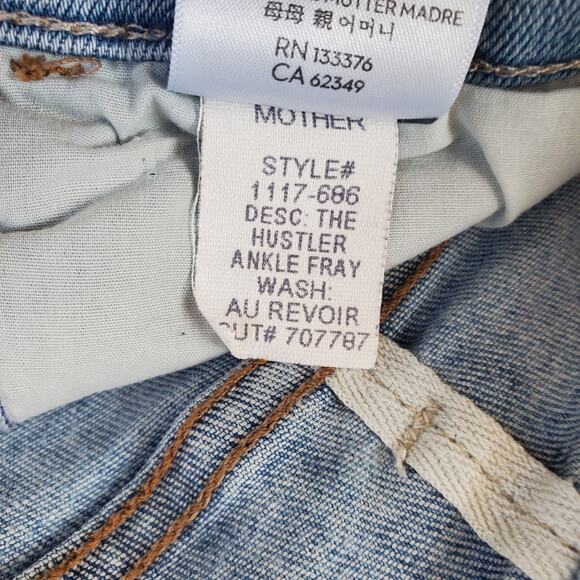 Mother The Hustler Ankle Fray 28 / 6 - Picture 9 of 12
